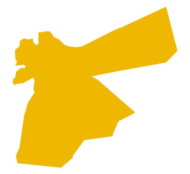 지도의 요르단 벡터 지도
